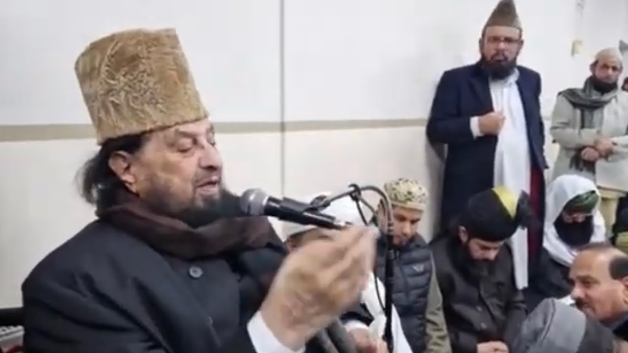 JANAZA WIFE OF Allama Qazi Abdul Aziz Chisthi Luton - Mufakkir e Islam Pir Syed Abdul Qadir Jilani