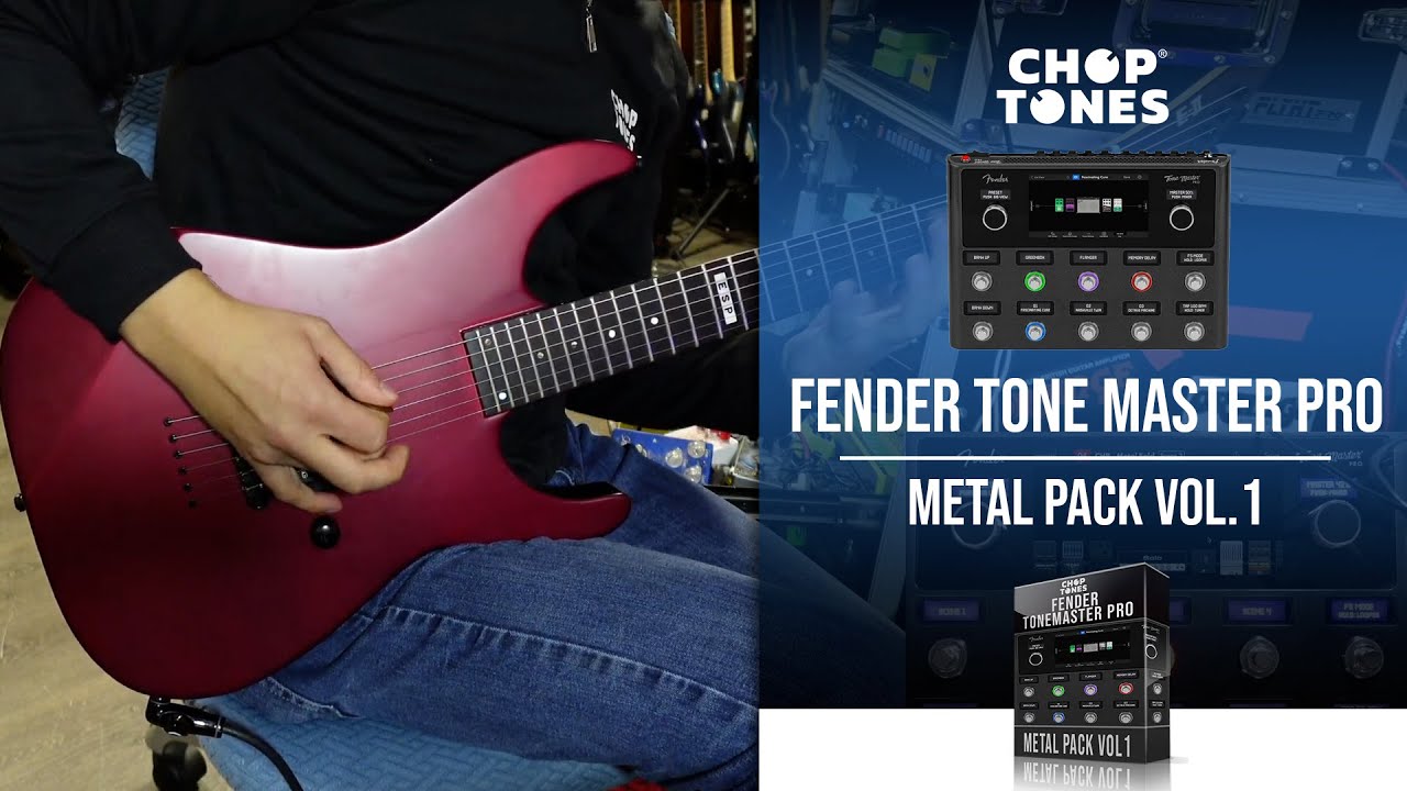 Fender Tone Master Pro Patches | Metal Pack vol1 | Playthrough Demo
