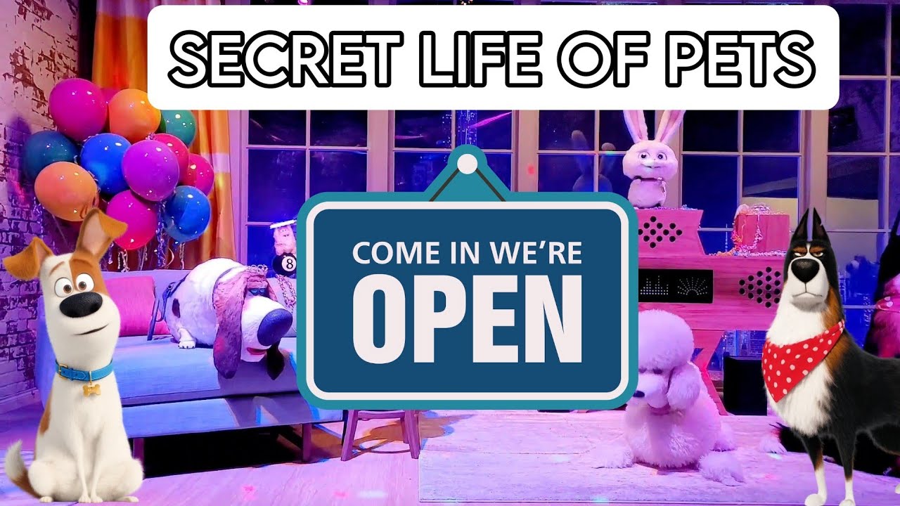 The Secret Life Of Pets Full Ride, An Adorable Adventure | Universal Studios Hollywood 2023