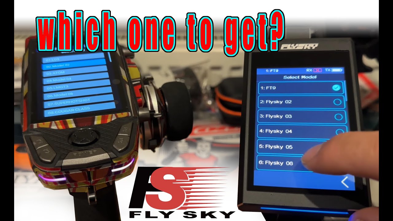 Best RC car radio - Flysky Noble NB4+ or the FS-G11P