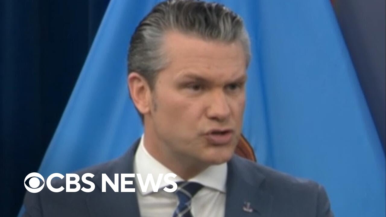 Hegseth says 