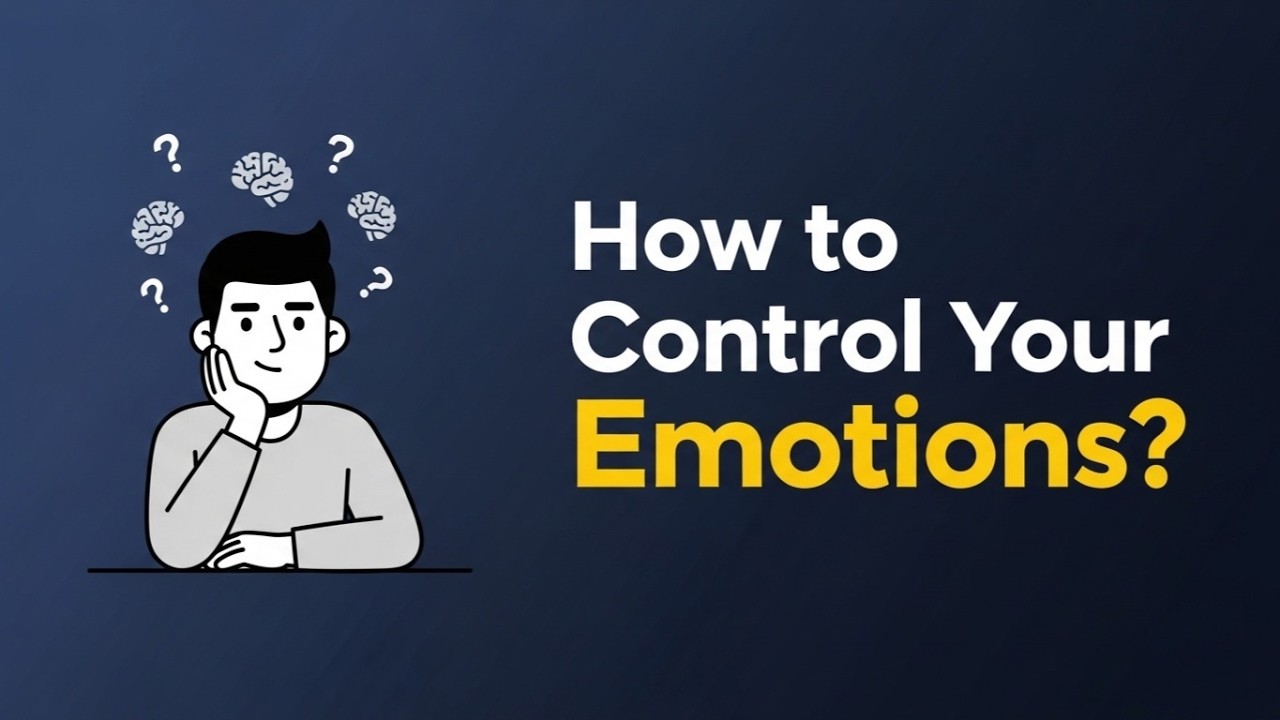 The Secret to Winning Any Situation : Control your emotion