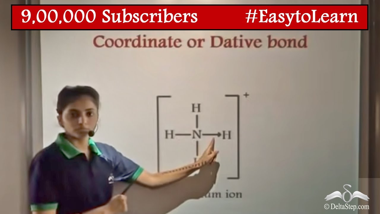 Coordinate Bond | Chemical Bonding | Class 10 | CBSE | NCERT | ICSE