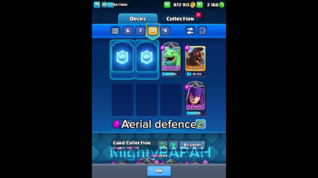 Arena 7 deck built to DESTROY towers!