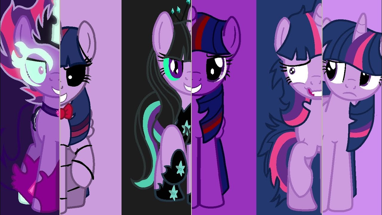 Evil Sides Of Twilight Sparkle MLP Speedpaint