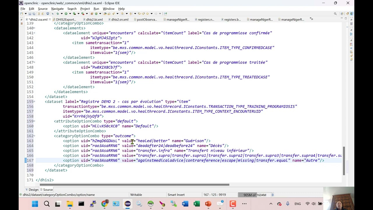 OpenClinic Academy - Module 8 - OCML désagrégation par évolution du patient