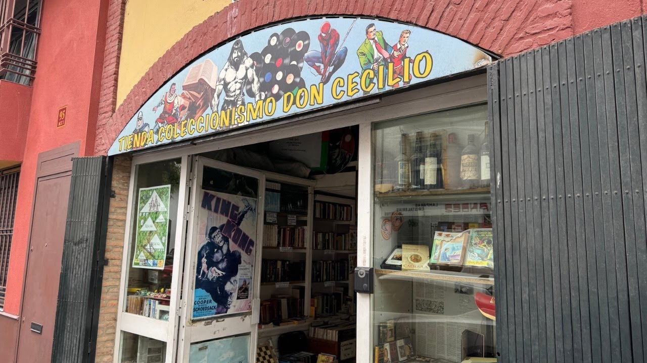 Visito la Tienda Coleccionismo Don Cecilio en Triana, Sevilla