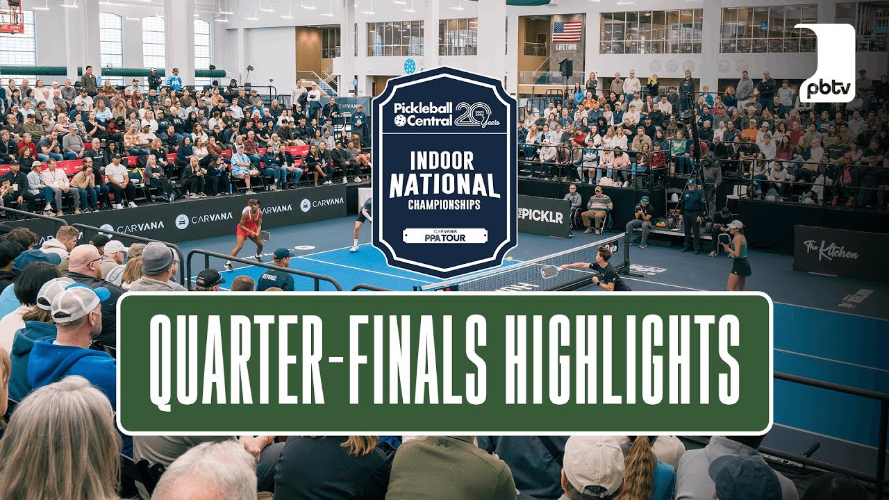 3-Game Showdowns Take Over the Quarterfinals | PPA Lakeland Indoor Nationals Highlights