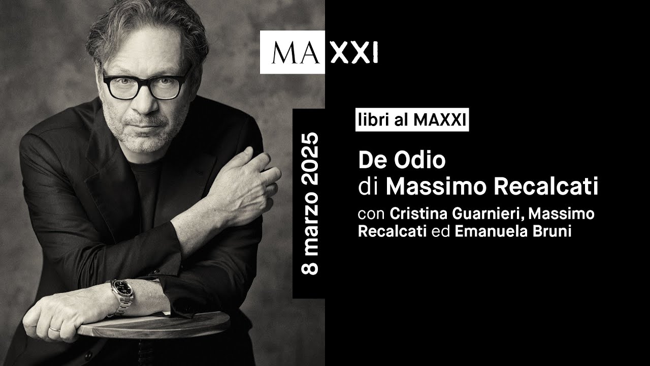 libri al MAXXI: De Odio di Massimo Recalcati