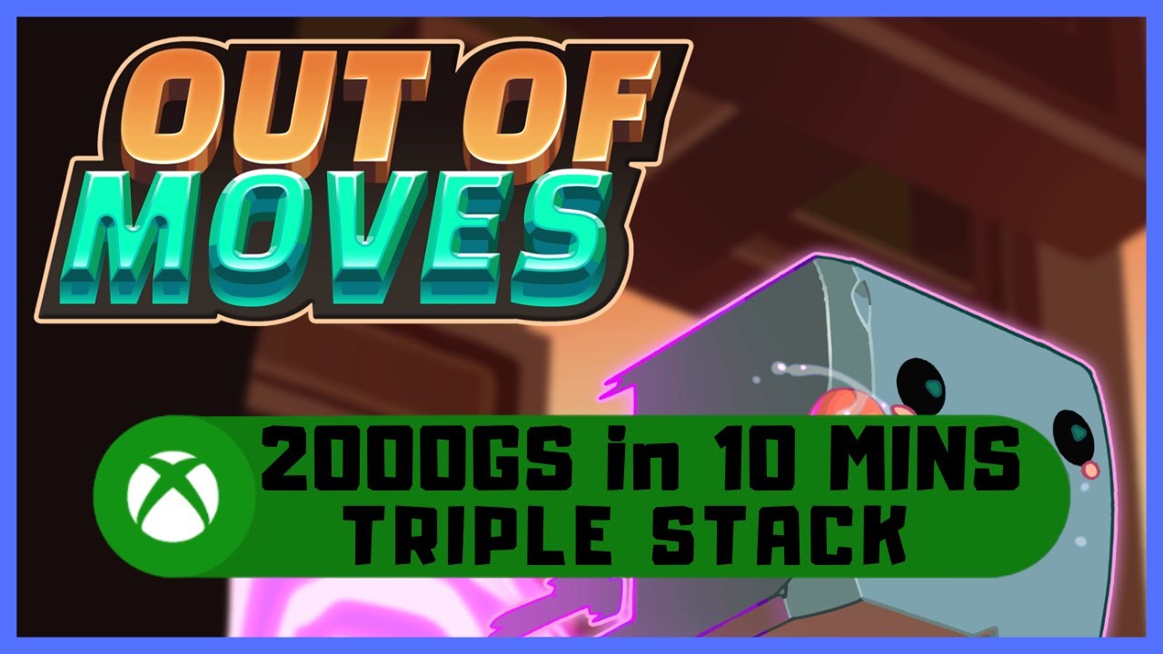 Руководство по достижению Out of Moves #Xbox — 2000GS за 10 минут — Triple Stack