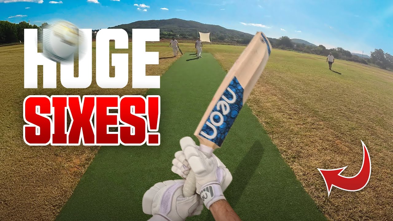 BATTING on a TRICKY WICKET in IBIZA! GoPro Highlights