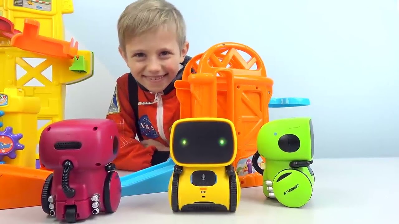 Інтерактивний робот AT-Robot із голосовим управлінням AT001