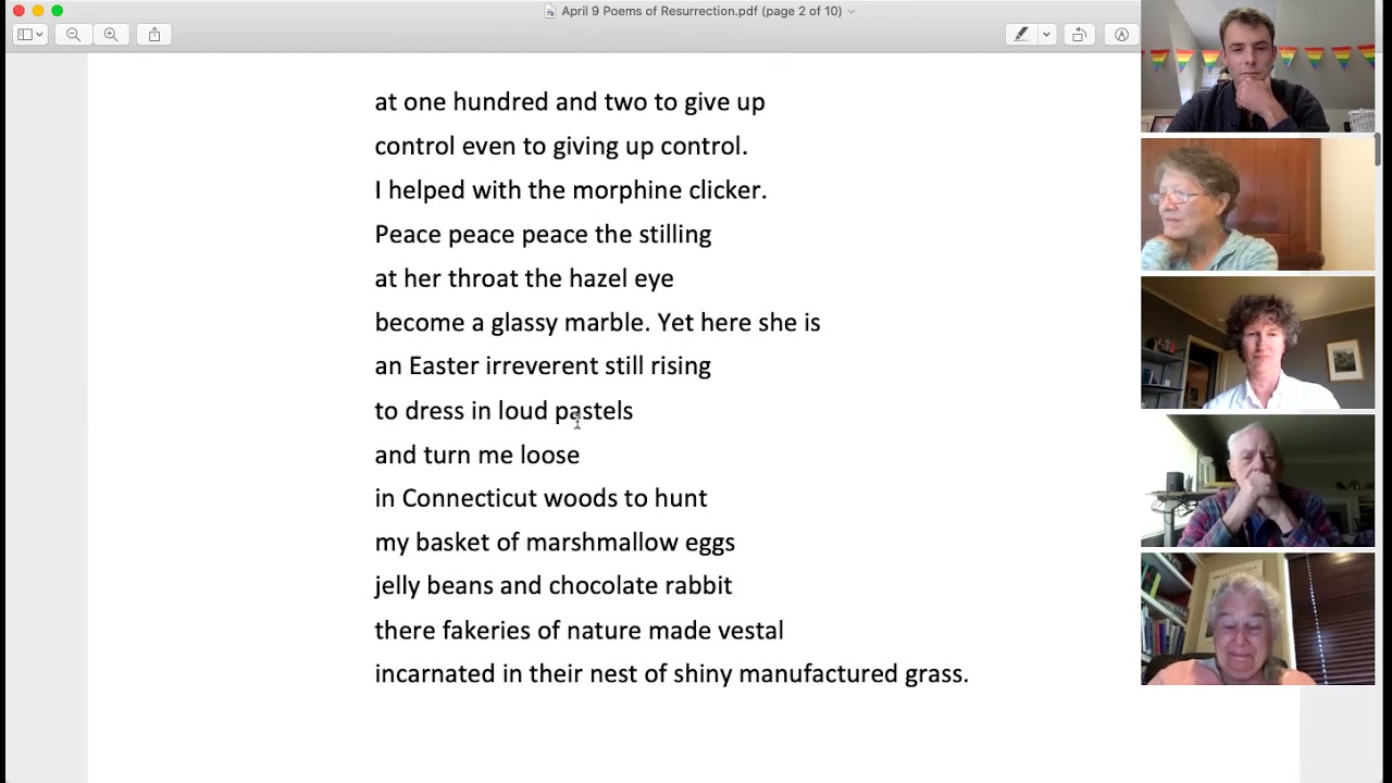 Poems of Resurrection.