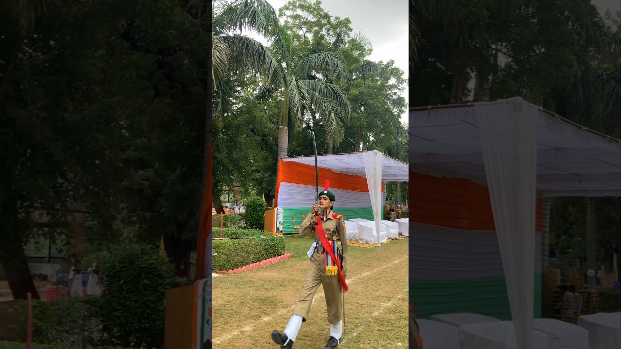NCC Sword drill💥 ##paradecommander #nccindia #ncc #15august ##prideparade ##ncccadet #viralshorts
