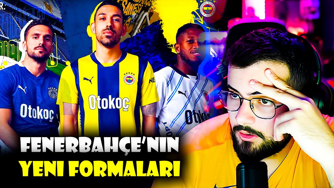 Jrokez / Fenerbahçe'nin Yeni Sezon Formalarını İnceliyor | 2024-2025 Sezonu