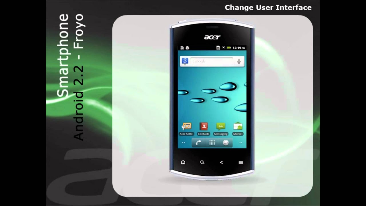 Android 2.2 Froyo -  User Interface (English)