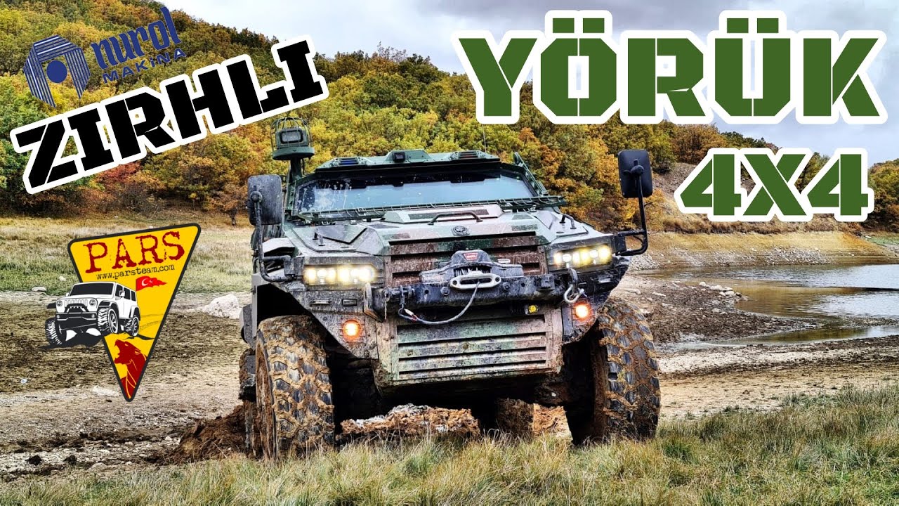 TÜRKİYE'de İLK 🇹🇷 | Zırhlı Yörük 4x4 İle Off Road Yaptık @NurolMakina