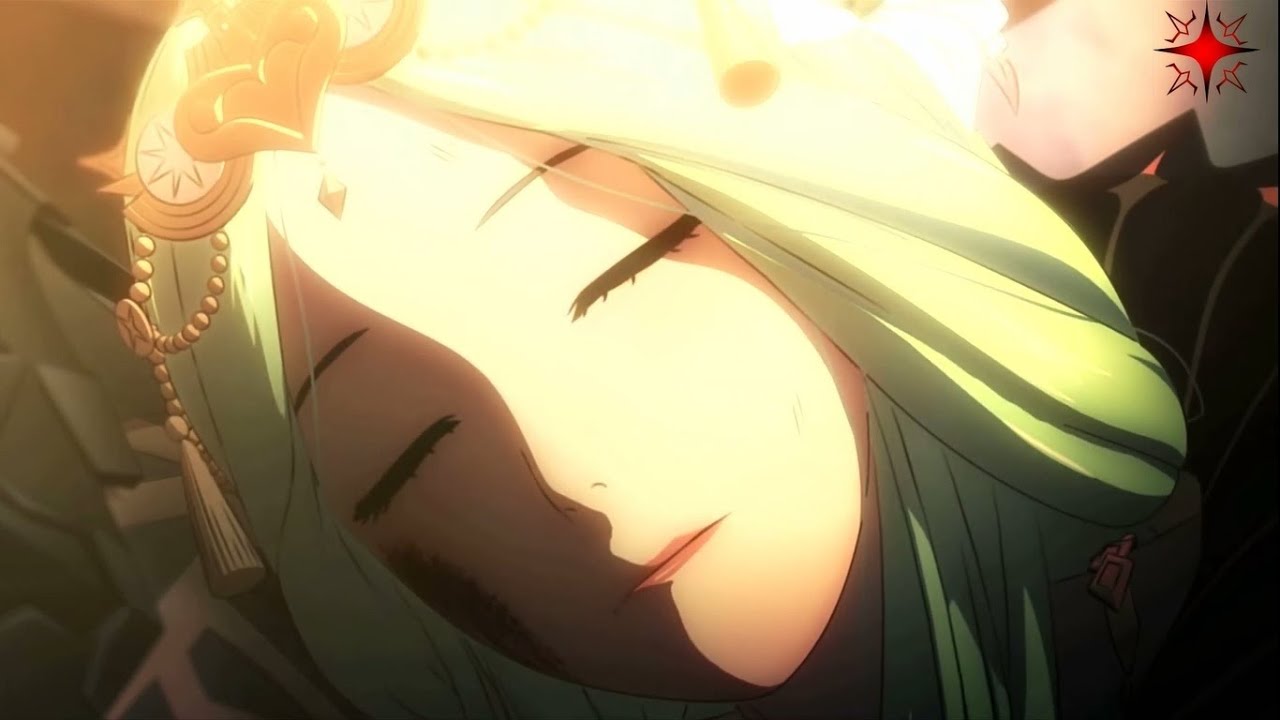 Byleth see Rhea Death | Fire Emblem: Three Houses scene