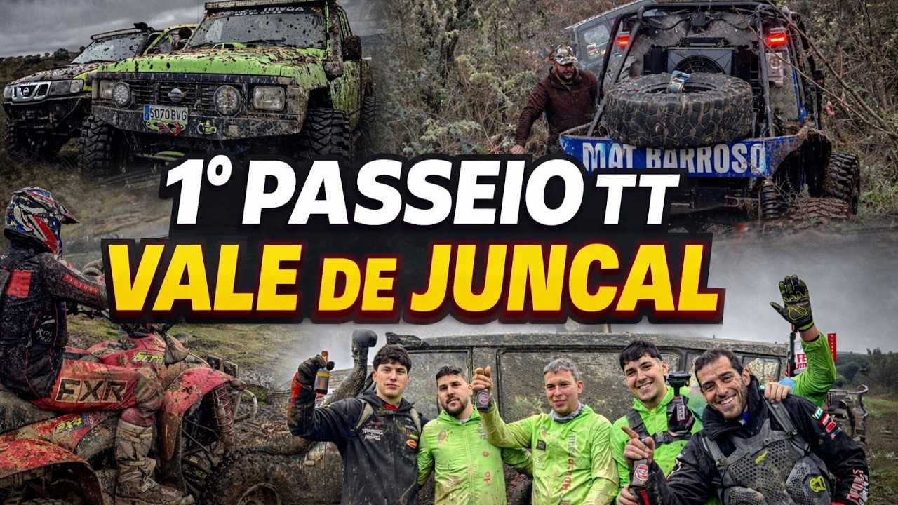 1º PASSEIO TT VALE DE JUNCAL - Lama e Adrenalina | Esteves Drive PT