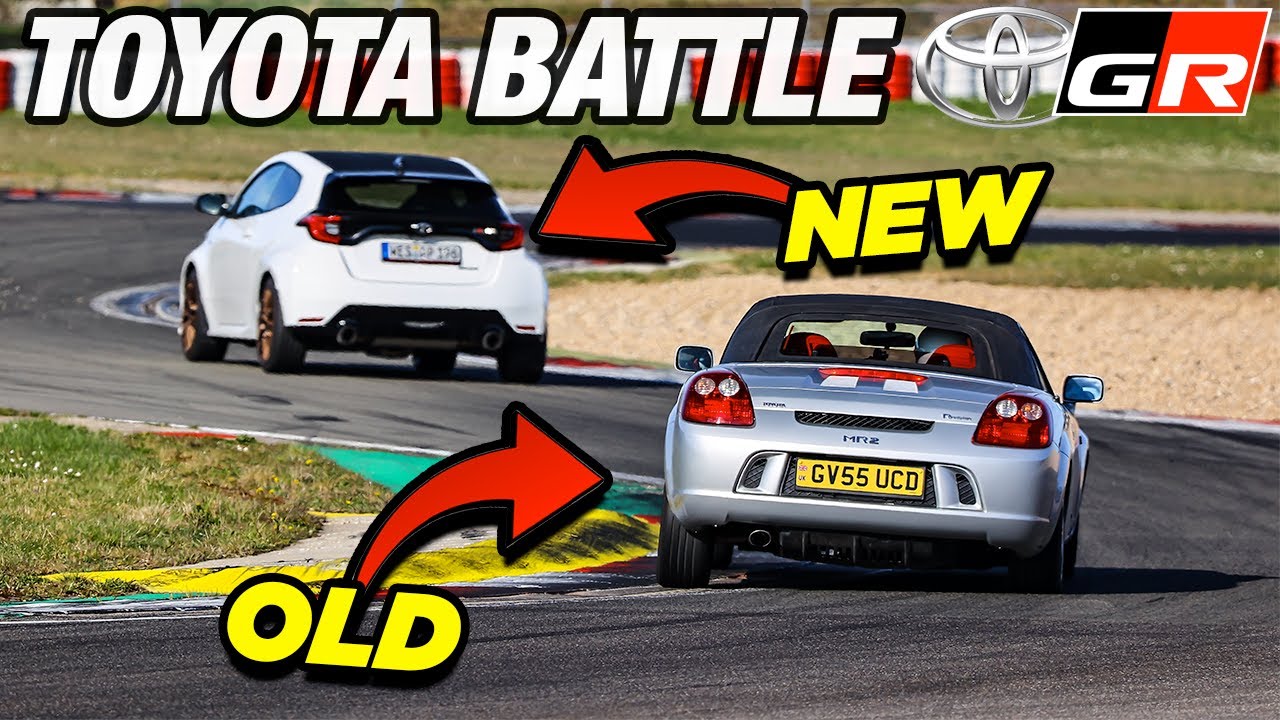 TOYOTA BATTLE! Yaris GR vs MR2 Nürburgring Grand Prix Circuit