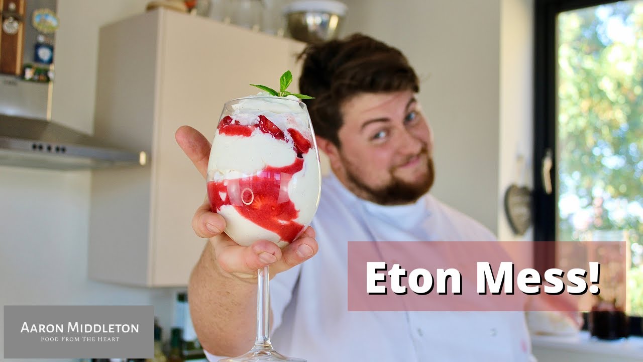 Classic English Eton Mess Recipe / How to make this quick and easy dessert
