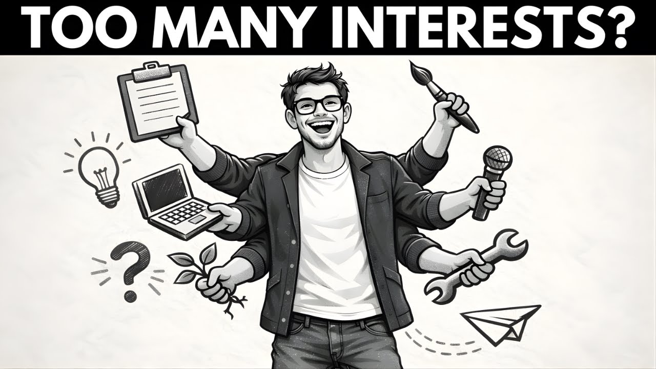 Why Having Too Many Interests Is Actually Your Competitive Advantage