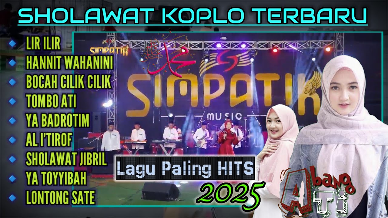 SHOLAWAT NABI VERSI KOPLO TERBARU - LIR ILIR SIMPATIK MUSIK BASS HORREG