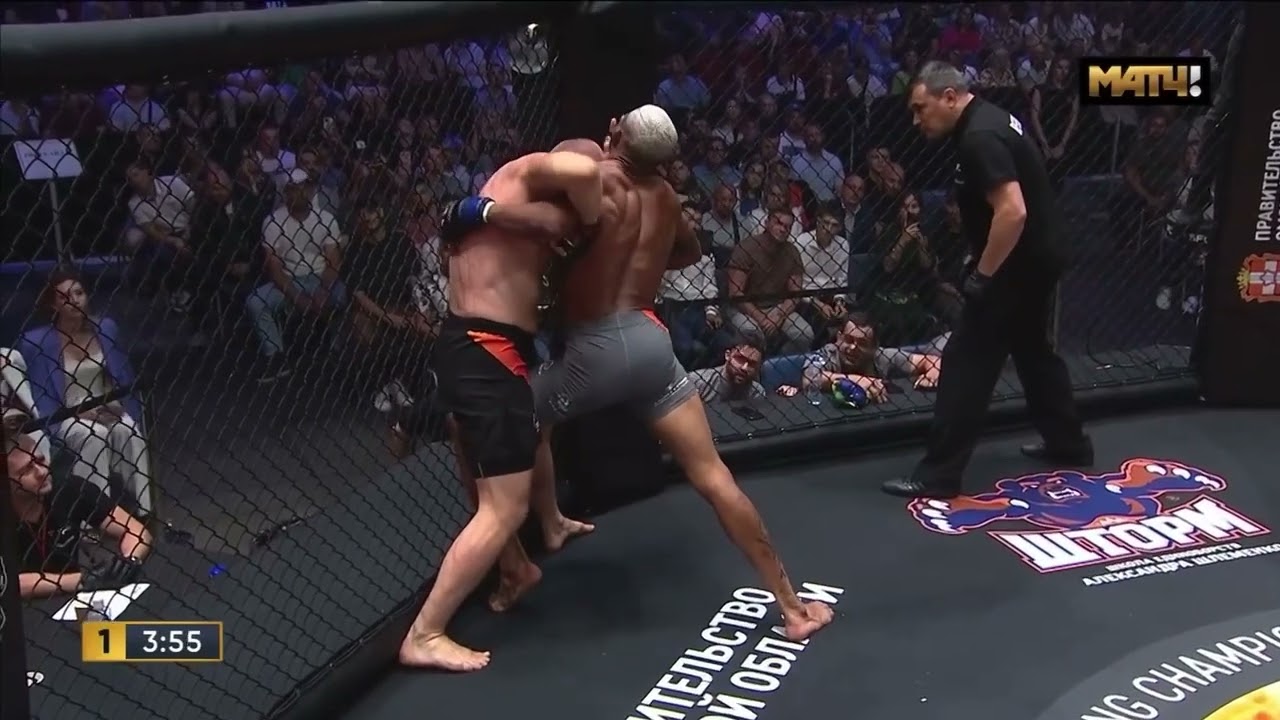 🔥Александр Шлеменко - Алекс Оливейра [ПОЛНЫЙ БОЙ] в Shlemenko FC #mma #fight