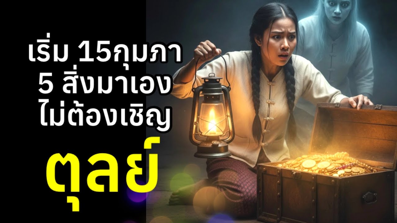 ราศีตุลย์ 5สิ่งมาเอง ดวงครึ่งหลังกุมภา
