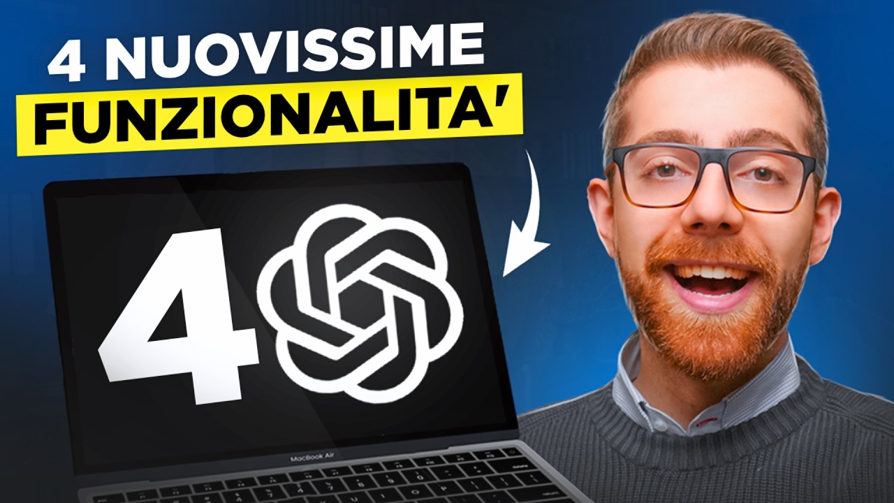 ChatGPT - Se non usi queste 4 Funzioni Geniali, ti complichi la vita!
