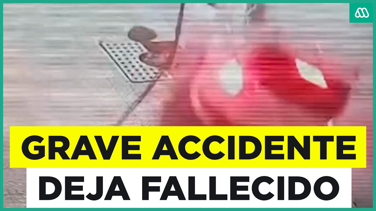 Grave accidente de tr&aacute;nsito en Santiago deja una persona fallecida y un detenido