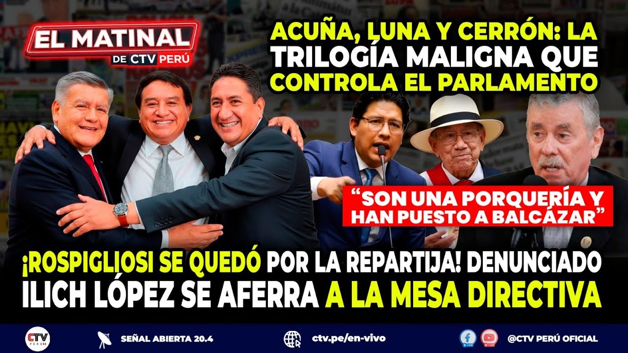 “El Matinal de CTV Perú” En vivo 20/02