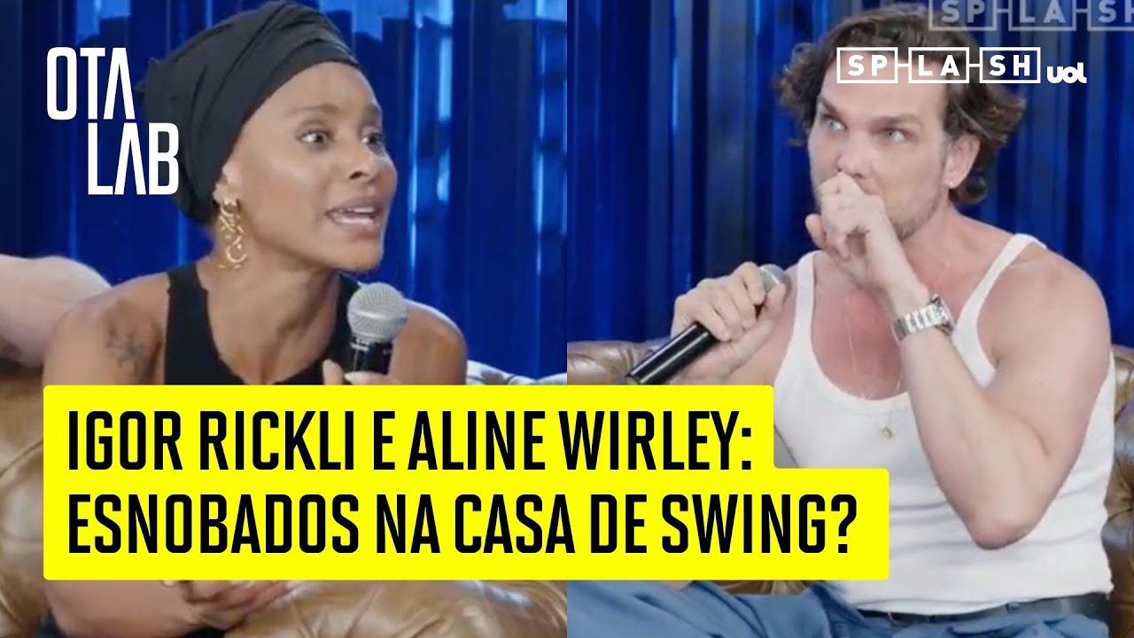 Aline e Igor Rickli foram esnobados em casa de swing: 'Ninguém chegou'