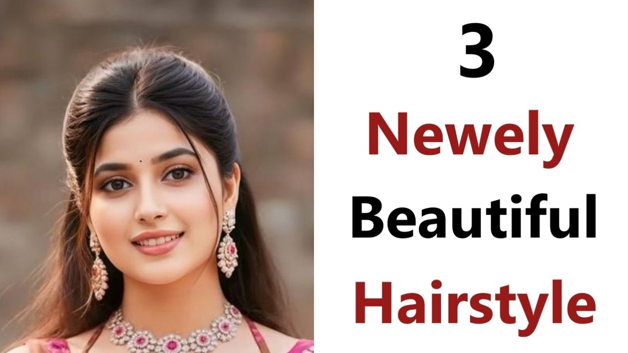 3 Easy Everyday Hairstyle - New Stylish hairstyle for girls | Trending Hairstyle |Hairstyle 2026