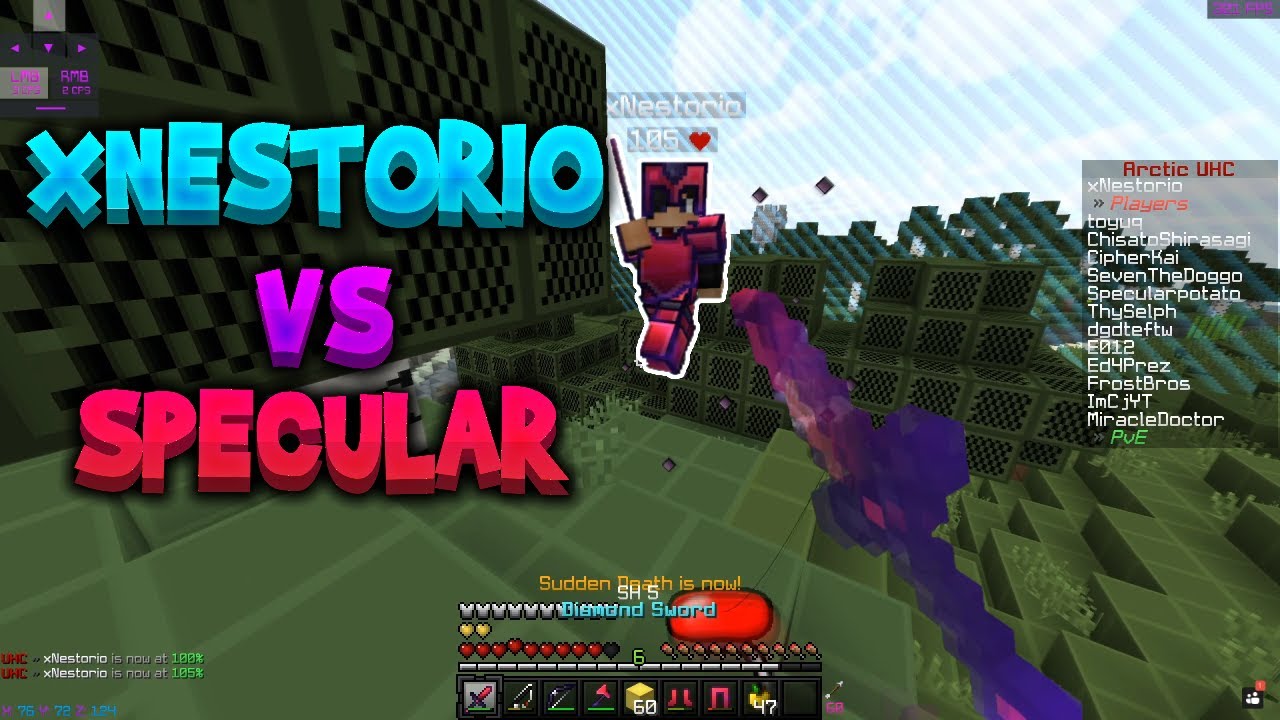 Specular vs xNestorio (sweaty)