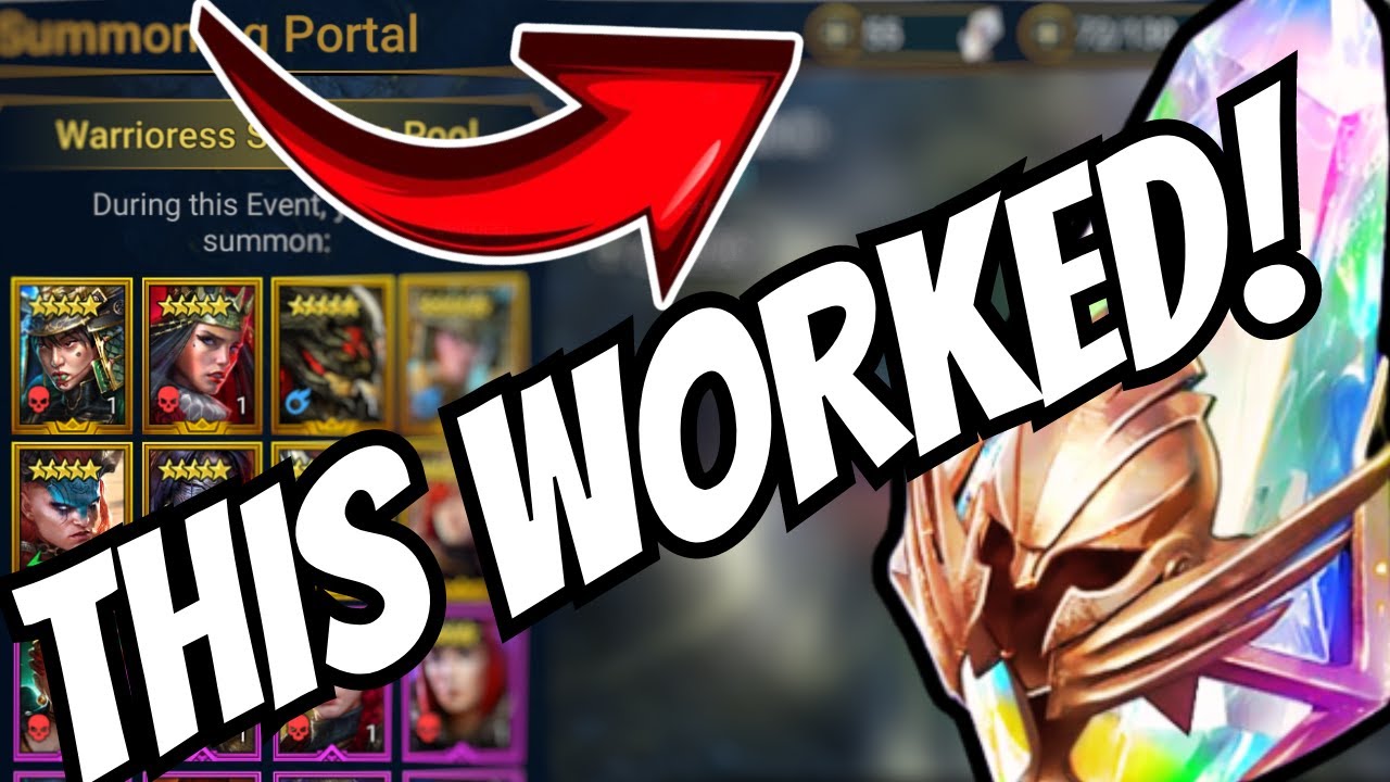 DO THIS TRICK FOR ALL PRISM EVENTS! PULLING SOULSTONES AND EXTRA SACRED EVENT | RAID: SHADOW LEGENDS