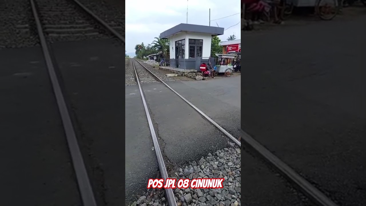 POS JPL 08 CINUNUK#post#jpl#perlintasan#perlintasankereta#palangpintu#palangpintukereta#viral