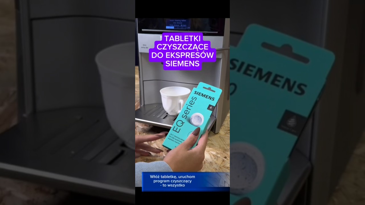 ✨ Tabletki czyszczące do ekspres&oacute;w Siemens ☕ &ndash; stosuj regularnie | North.pl