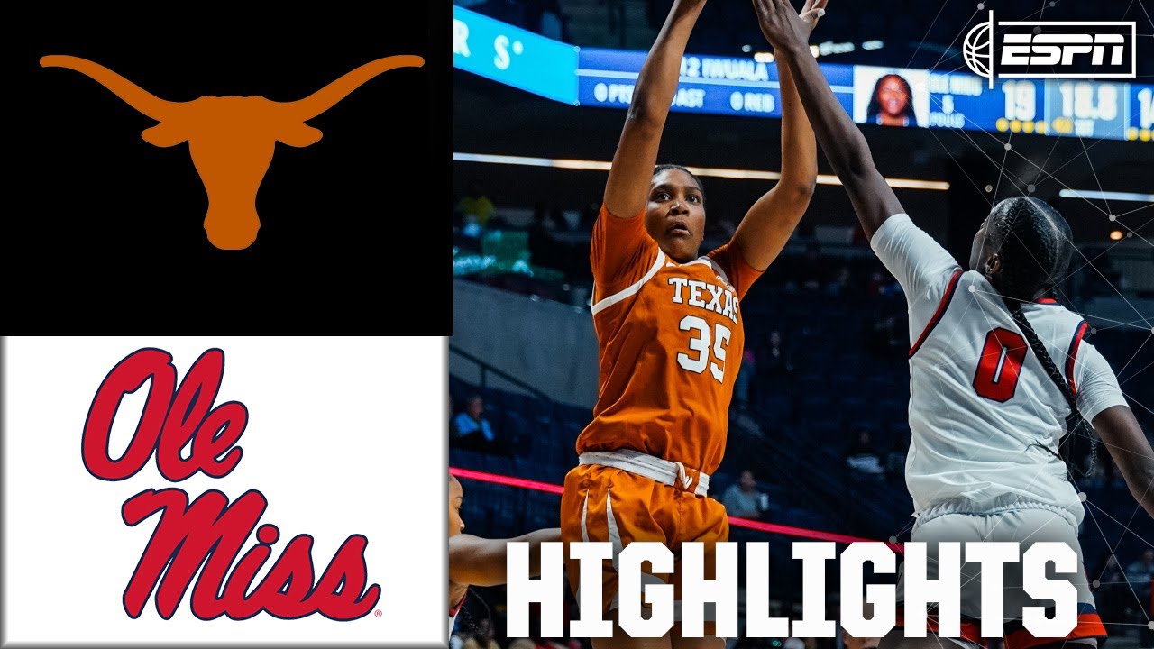 CLOSE CALL 😮‍💨 Texas Longhorns vs. Ole Miss Rebels | Full Game Highlights | ESPN CBB