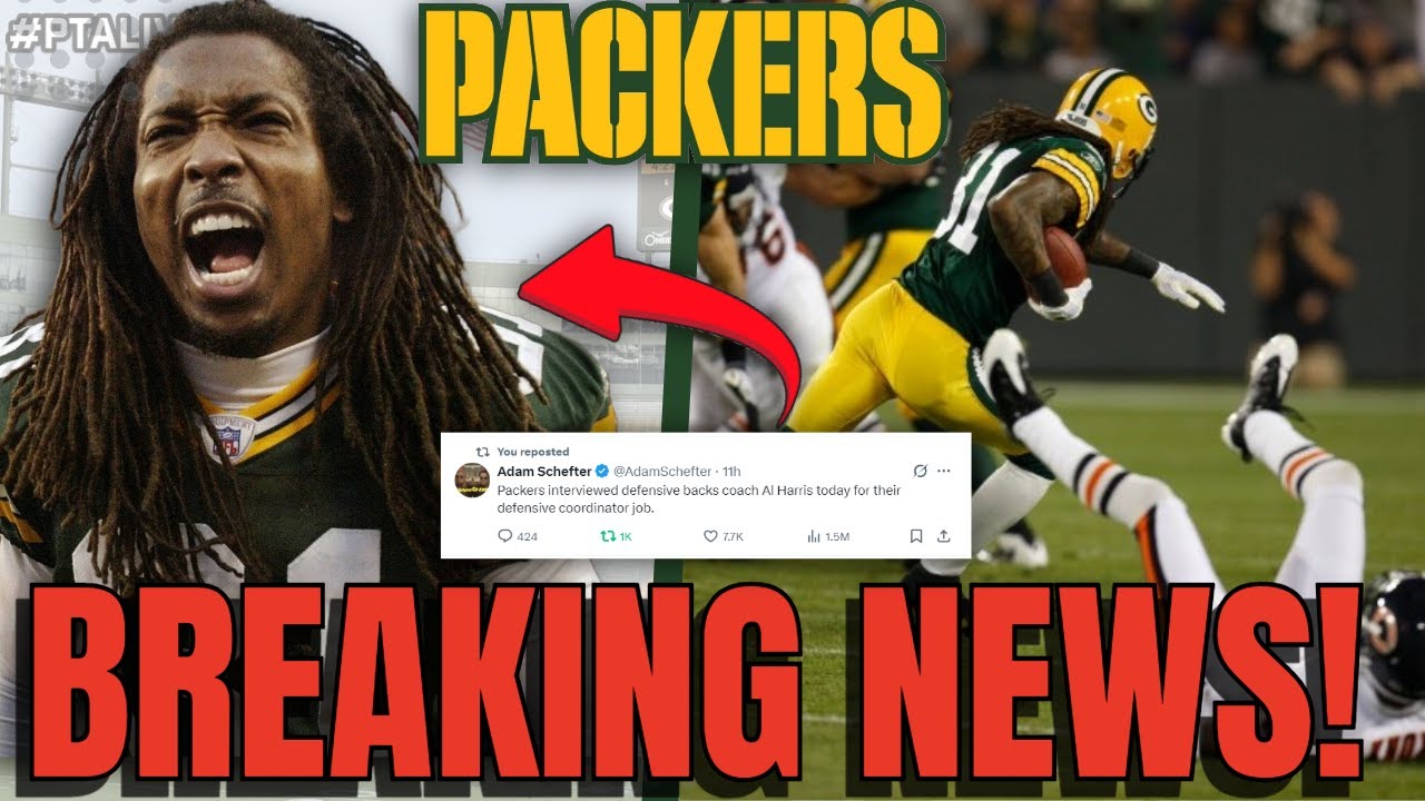 🧀 BREAKING! Is Green Bay Hiring Packers Hall Of Famer Al Harris To Replace Jeff Hafley?!
