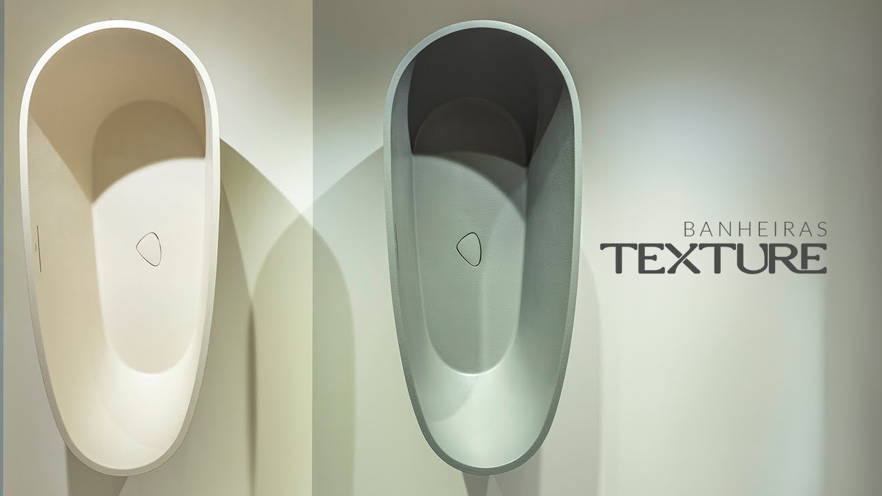 Banheiras Texture em PowerStone | Lançamento Doka Bath Works