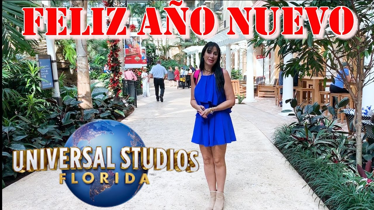 FIESTA POR FIN DE AÑO EN UNIVERSAL ESTUDIOS FLORIDA VLOG 013