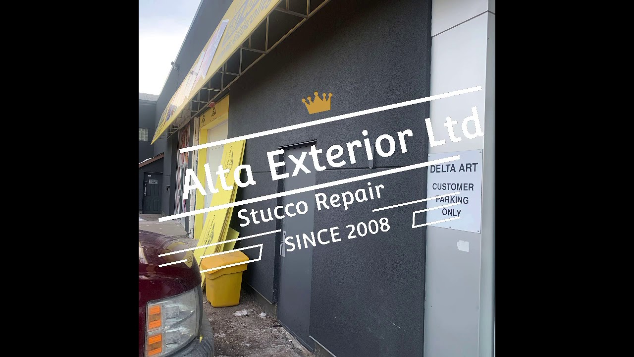 Stucco Repair Exterior Walls Edmonton Alberta