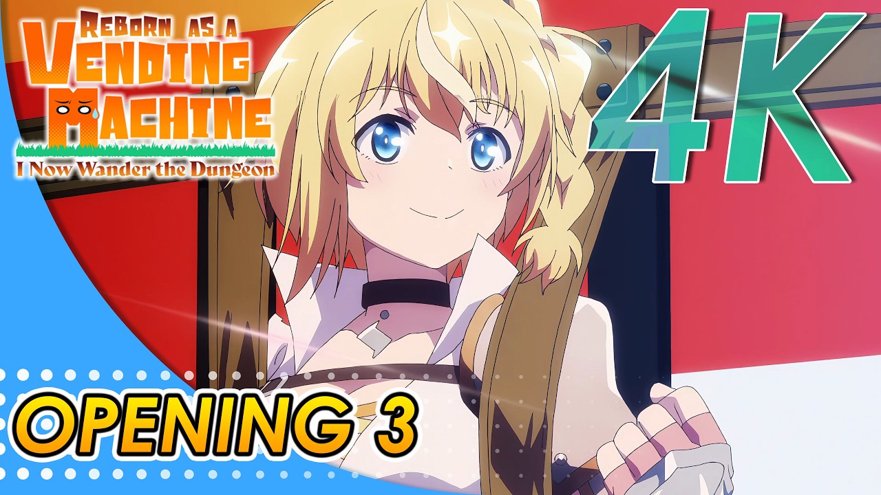 Reborn as a Vending Machine, I Now Wander the Dungeon OPENING 3 | Creditless | 4K 60FPS |