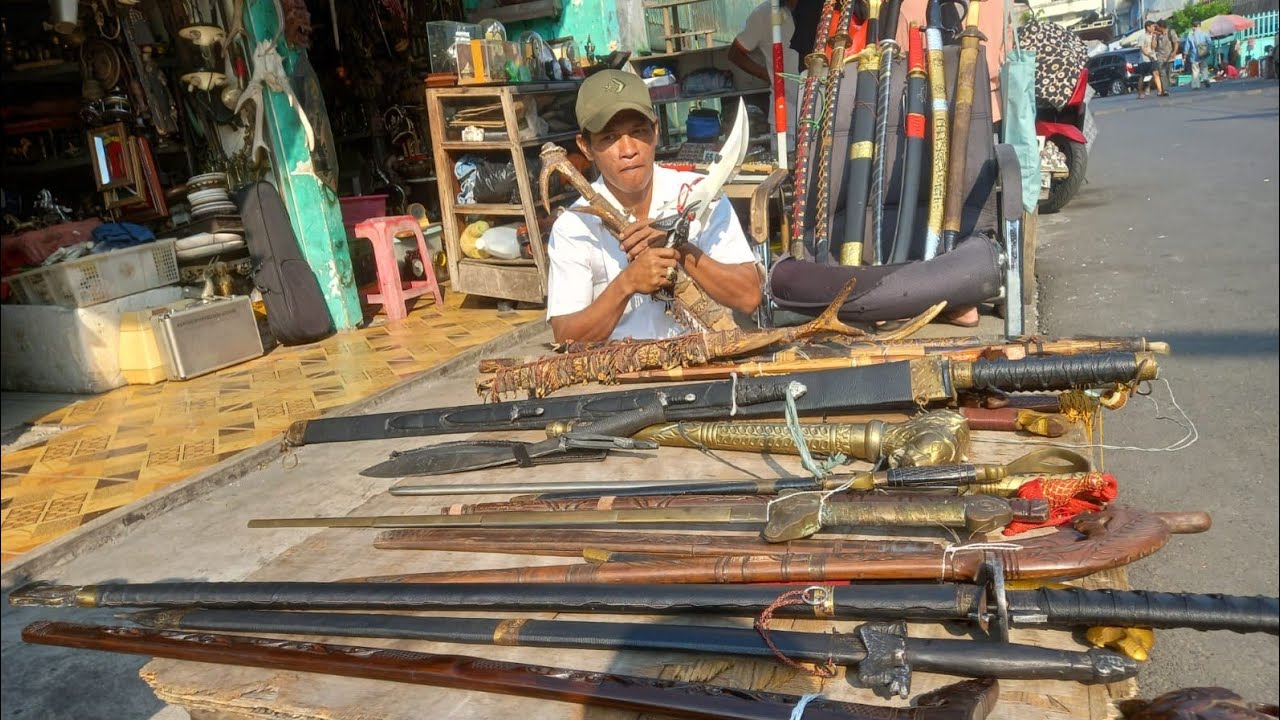 MANDAU, SAMURAI, TOMBAK, KERIS ISTIMEWA ‼️ ADA DI| PASAR LOAK JATINEGARA|BANG FAHMI WA 08151871311
