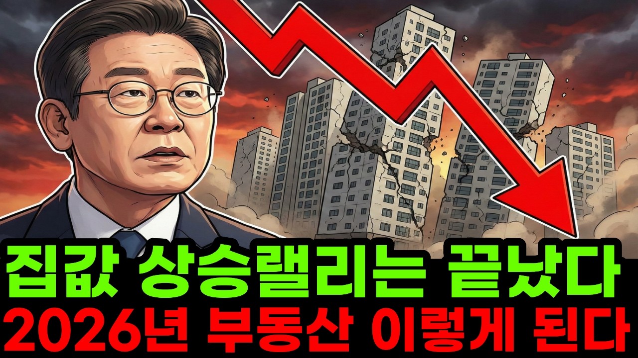 이재명 정부의 부동산 시장 결국 ‘이렇게’ 될 수 밖에 없습니다 (부동산 심층 분석)