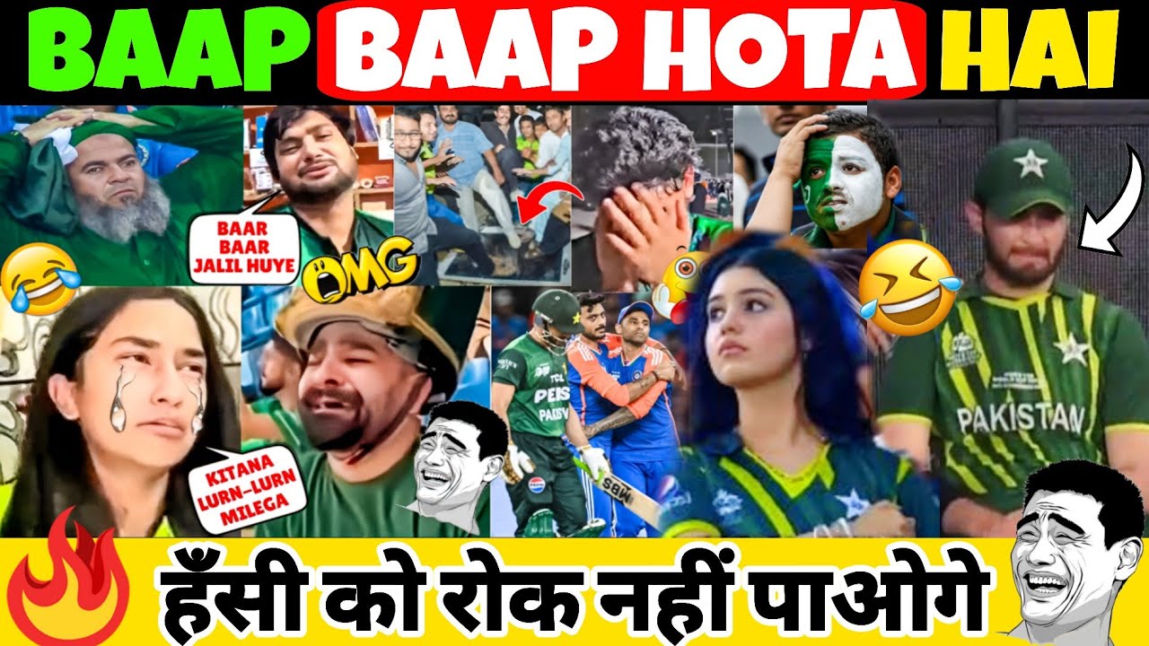 🤣 PAKISTAN FANS KA HUA PHIR SE MOYE MOYE 😆 IND VS PAK ASIA CUP 2025