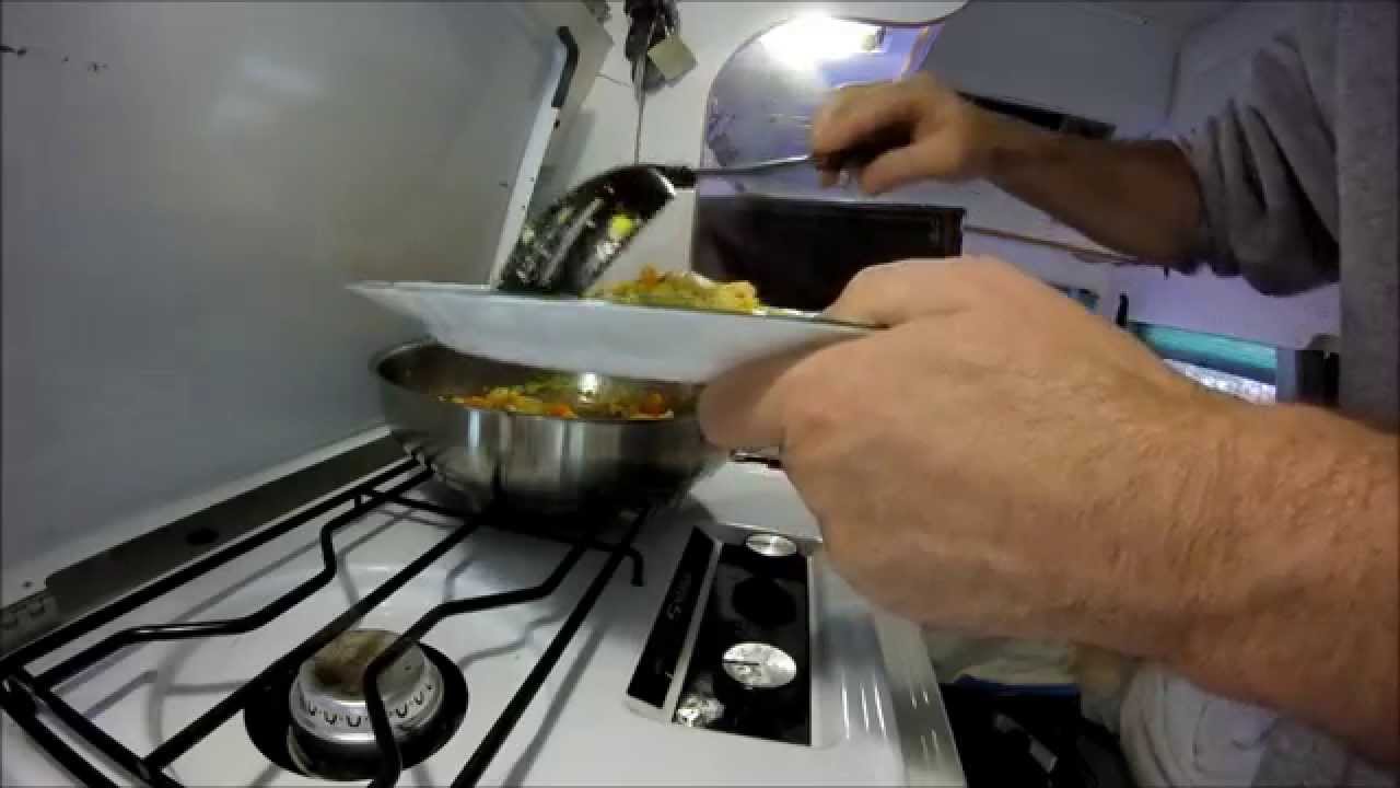 RV Cooking - Quick Breakfast Burrito