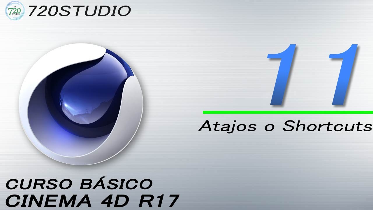 Cinema 4D R17 -Atajos o Shortcuts -  Tutorial Básico 11 - En Español