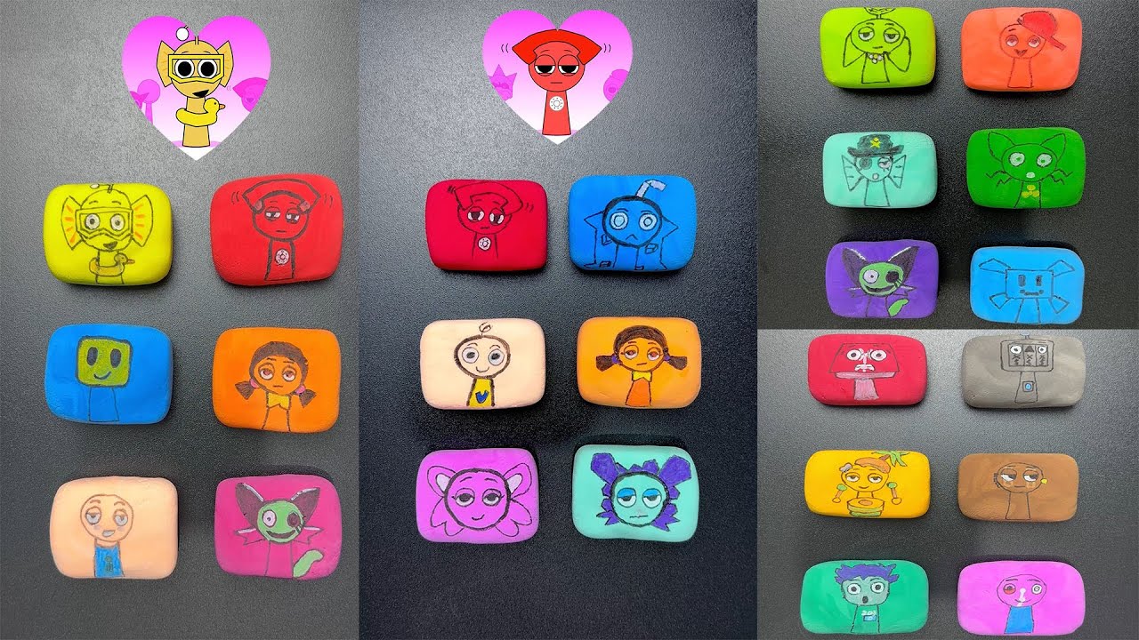 GUESS which Sprunki Character will come out of the Cubes 